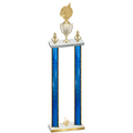 Double Blue Glacier First Place Volleyball Trophy