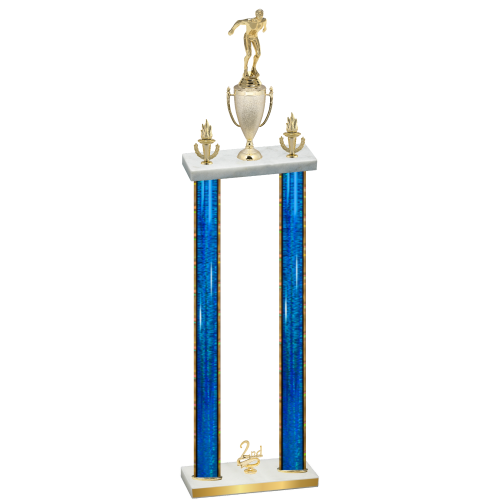 Double Blue Glacier Second Place Swimming Trophy