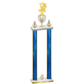 Double Blue Glacier Year Pickleball Trophy