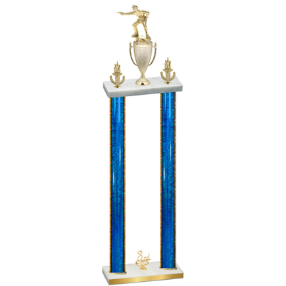 Double Blue Glacier Third Place Shooter Trophy
