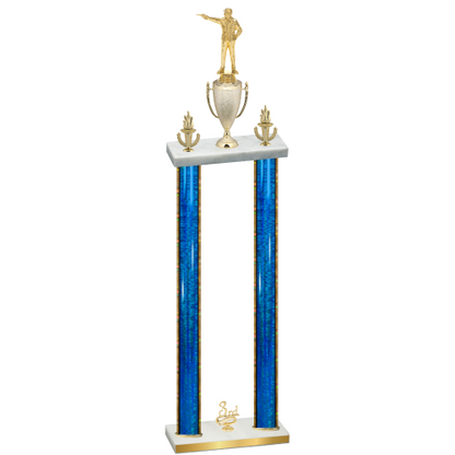 Double Blue Glacier Third Place Shooter Trophy