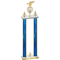 Double Blue Glacier Year Fishing Trophy