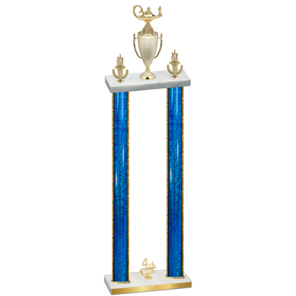 Double Blue Glacier Fourth Place Academics Trophy