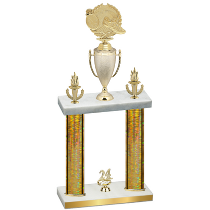 Double Gold Glacier Year Running Trophy