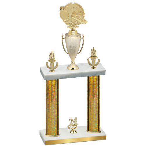 Double Gold Glacier Year Running Trophy