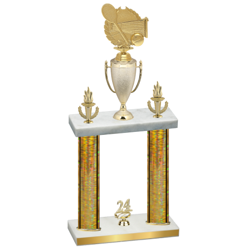 Double Gold Glacier Year Tennis Trophy