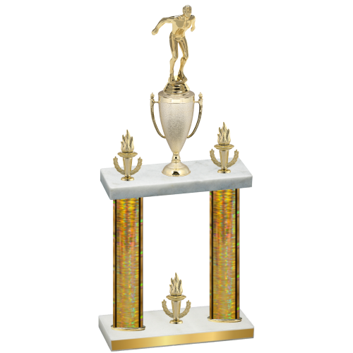 Double Gold Glacier Victory Swimming Trophy
