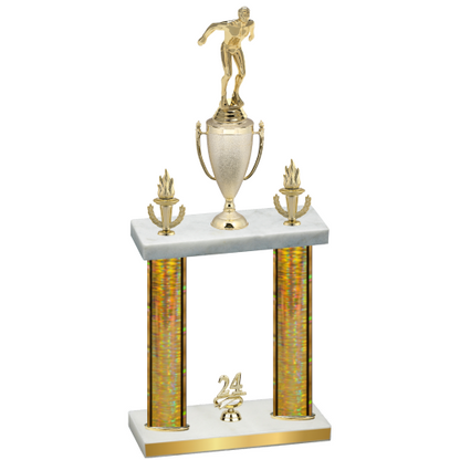 Double Gold Glacier Year Swimming Trophy