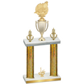 Double Gold Glacier First Place Swimming Trophy
