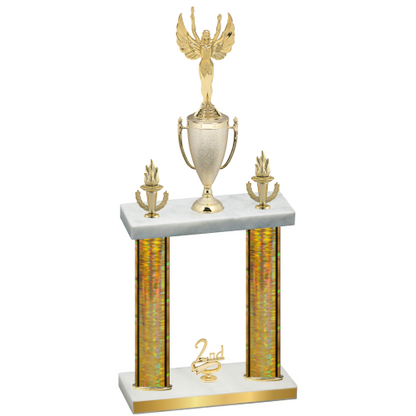 Double Gold Glacier Second Place Victory Trophy