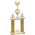 Double Gold Glacier Fourth Place Victory Trophy
