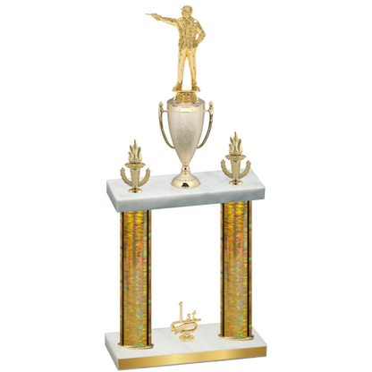 Double Gold Glacier First Place Shooter Trophy