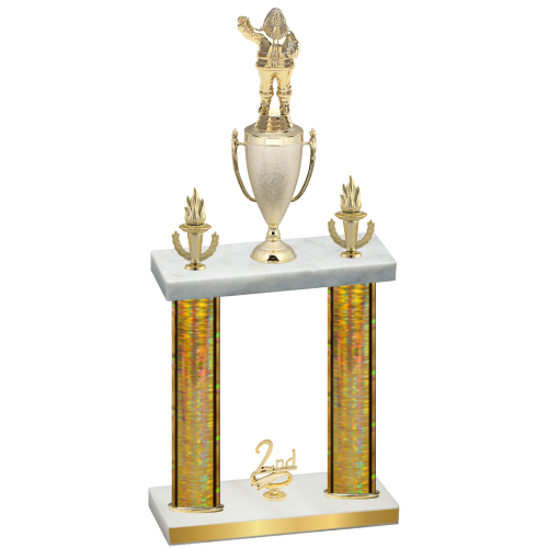 Double Gold Glacier Second Place Holiday Trophy