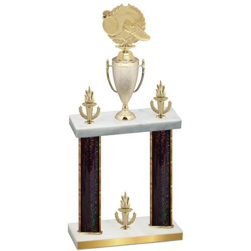 Double Black Glacier Victory Running Trophy