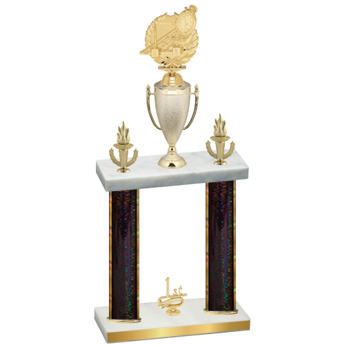 Double Black Glacier First Place Swimming Trophy
