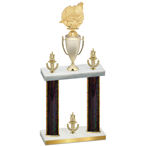 Double Black Glacier Victory Swimming Trophy