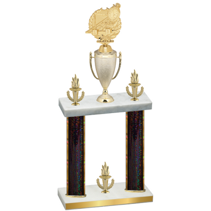 Double Black Glacier Victory Swimming Trophy