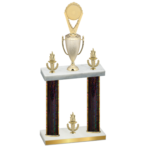 Double Black Glacier Victory Insert Trophy
