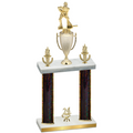 Double Black Glacier Year Hockey Trophy