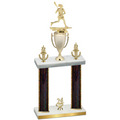 Double Black Glacier Year Lacrosse Trophy