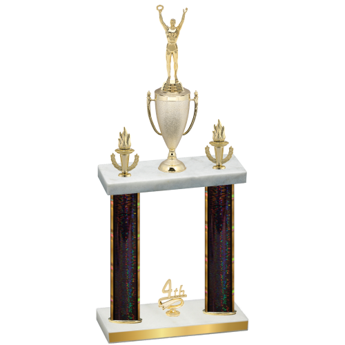 Double Black Glacier Fourth Place Victory Trophy