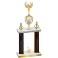 Double Black Glacier Third Place Victory Trophy