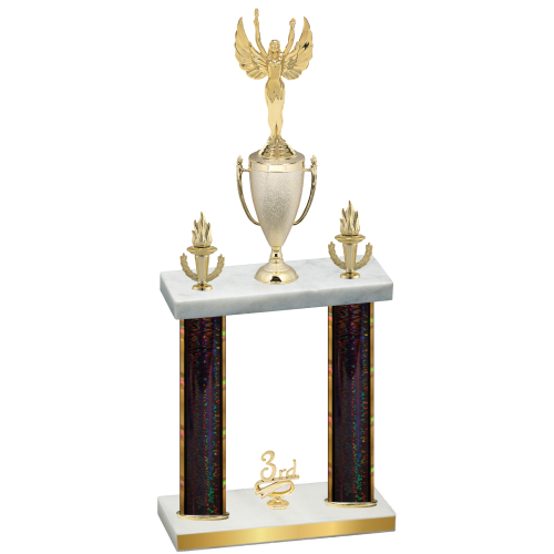 Double Black Glacier Third Place Victory Trophy