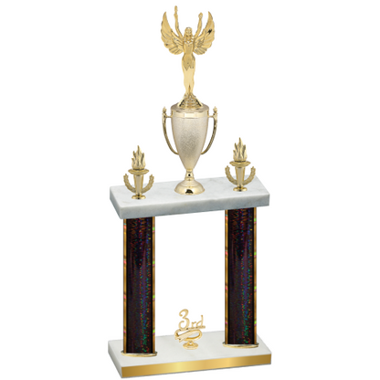 Double Black Glacier Third Place Victory Trophy