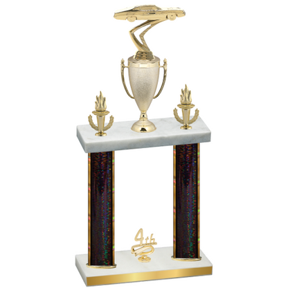 Double Black Glacier Fourth Place Cars Trophy
