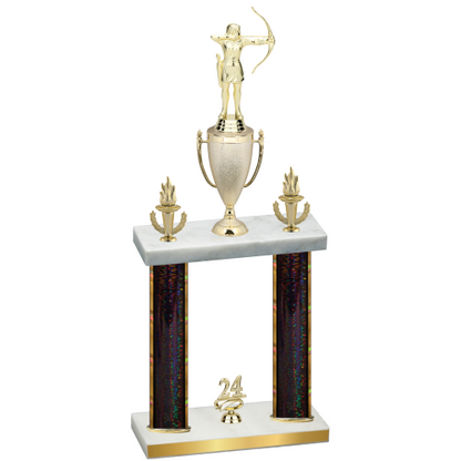 Double Black Glacier Year Archery Trophy