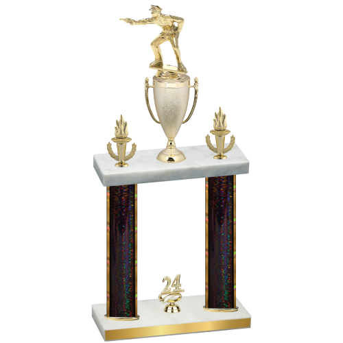 Double Black Glacier Year Shooter Trophy