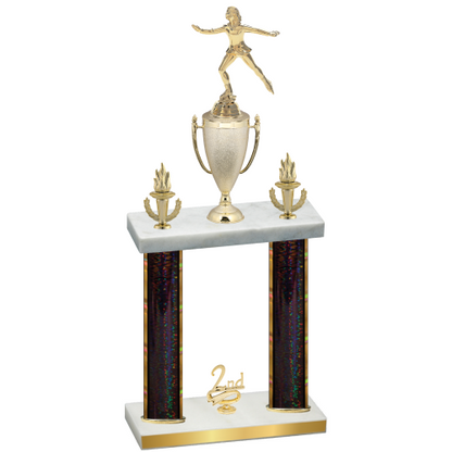 Double Black Glacier Second Place Skater Trophy