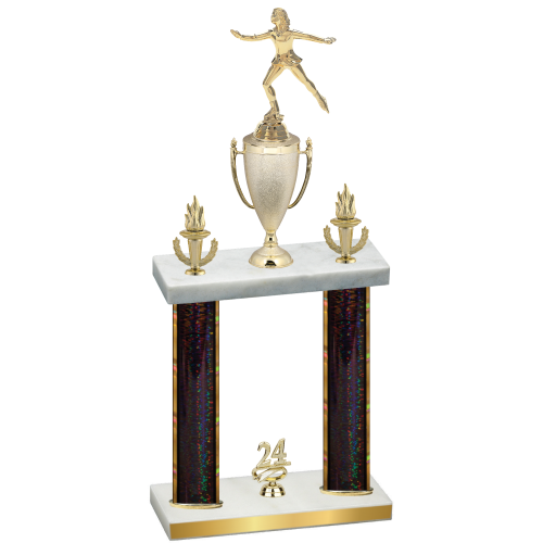 Double Black Glacier Year Skater Trophy
