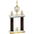 Double Black Glacier Year Chess Trophy