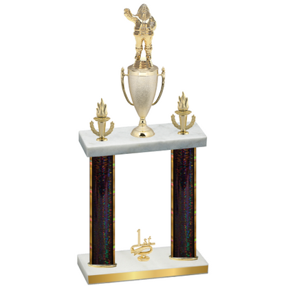Double Black Glacier First Place Holiday Trophy