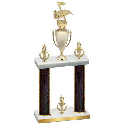 Double Black Glacier Victory Music Trophy