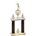 Double Black Glacier Victory Golf Trophy