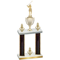 Double Black Glacier Victory Golf Trophy