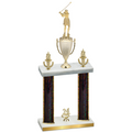 Double Black Glacier Year Golf Trophy