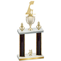 Double Black Glacier Year Golf Trophy