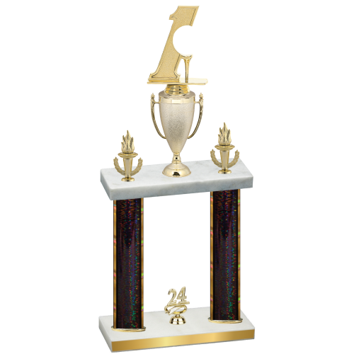 Double Black Glacier Year Golf Trophy