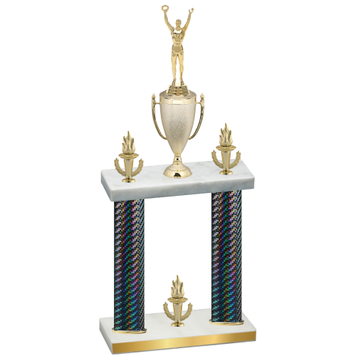 Double Black Carbon Fiber Victory Victory Trophy