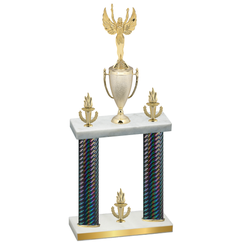 Double Black Carbon Fiber Victory Victory Trophy
