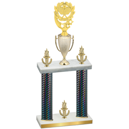 Double Black Carbon Fiber Victory Pickleball Trophy