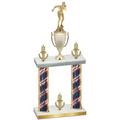 Double Flag USA Victory Swimming Trophy