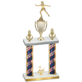 Double Flag USA Second Place Skater Trophy