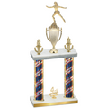 Double Flag USA Fourth Place Skater Trophy