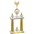 Double Gold Carbon Fiber Victory Victory Trophy