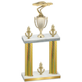 Double Gold Carbon Fiber Victory Cars Trophy