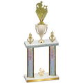 Double Silver Glacier Fourth Place Rugby Trophy